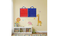 Tabletop Pocket Chart Foldable Double-Sided Pocket Chart Portable Educational Supply for Kids