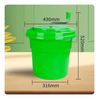 Salad Large Capacity Vegetable Dryer Thick Plastic