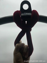 空中舞蹈吊环钢管舞钢管旋转配件防滑手抓绳手环脚套索商演拉力带