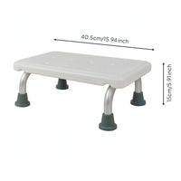 Bathroom Step Stool Lightweight Footstool Heavy-Duty for Elderly, Young Children