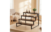 Stepped Display Rack Tabletop Organizer Vintage for Countertop, Collectors