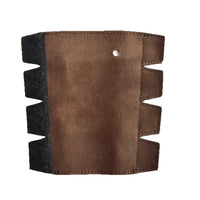 French Horn Protective Cover Hand Grip Leather Handle Anti-Wear Instrument Accessory