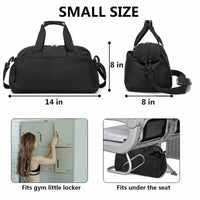 Fashion Travel Bag with Large Capacity, Oxford Fabric, Solid Color, for Indoor Sports