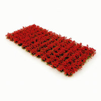 Scenery Mat with Flowers Dense Miniature Flower Cluster Low-Height for Modelers