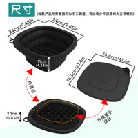 可折叠脸盆冰敷冰块模具冰水盆多用冰格制冰盒创意按压冻冰块神器