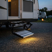 RV Entry Step Foldable Folding RV Step Anti-Slip for Trailer
