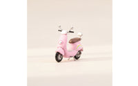 Retro Miniature Scooter Compact Scooter Model Rounded Accessory Crisp for Collectors, Shelf Display