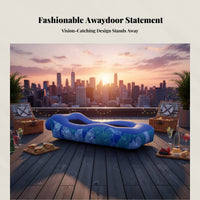 Outdoor Inflatable Sofa, Portable Air Mattress, Lazy Lounger for Camping, Events