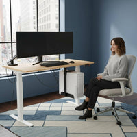 Hanging Computer Case Holder Space Saving Under Desk Mount Easy Installation Adjustable Computer PC Enclosure Bracket for PC Setup