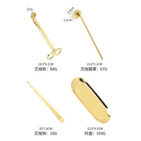 Aromatherapy Candle Tool Set with Metal Lighter and Snuffer