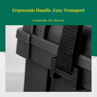 Lockable heavy-duty toolbox