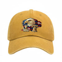Commemorative Edition USA 250th Anniversary Hat 100% Cotton USA 250th Anniversary Cap Adjustable Fit Patriotic Hat Breathable Material for Men