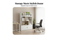 Simple Design Freestanding Partition Cabinet Multi-Functional Room Divider Large Capacity Storage Furniture Long-Lasting for Office Workers, Apartment Dwellers, Homeowners, Commercial Space, Study, Bedroom