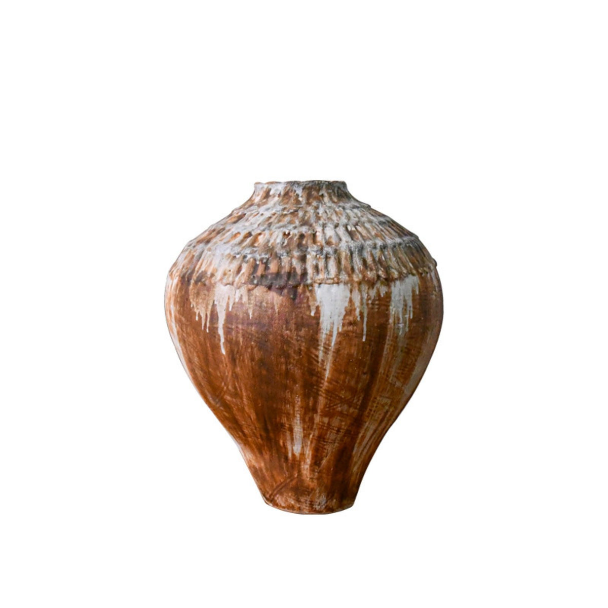 Rustic Minimalist Vase Centerpiece Vintage Flower Vase Stable Home Decor for Entryway