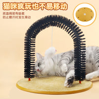 猫刷猫蹭毛刷宠物猫咪挠痒蹭痒器 拱门型猫自动按摩止痒器蹭毛器6