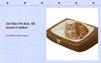 Air Fiber Pet Sofa, Removable Cover