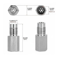 Stainless Steel Air Sensor Connector Silver Finish