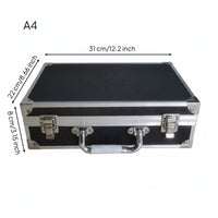 Aluminum Tool Case Shielding Aluminum Briefcase Sturdy