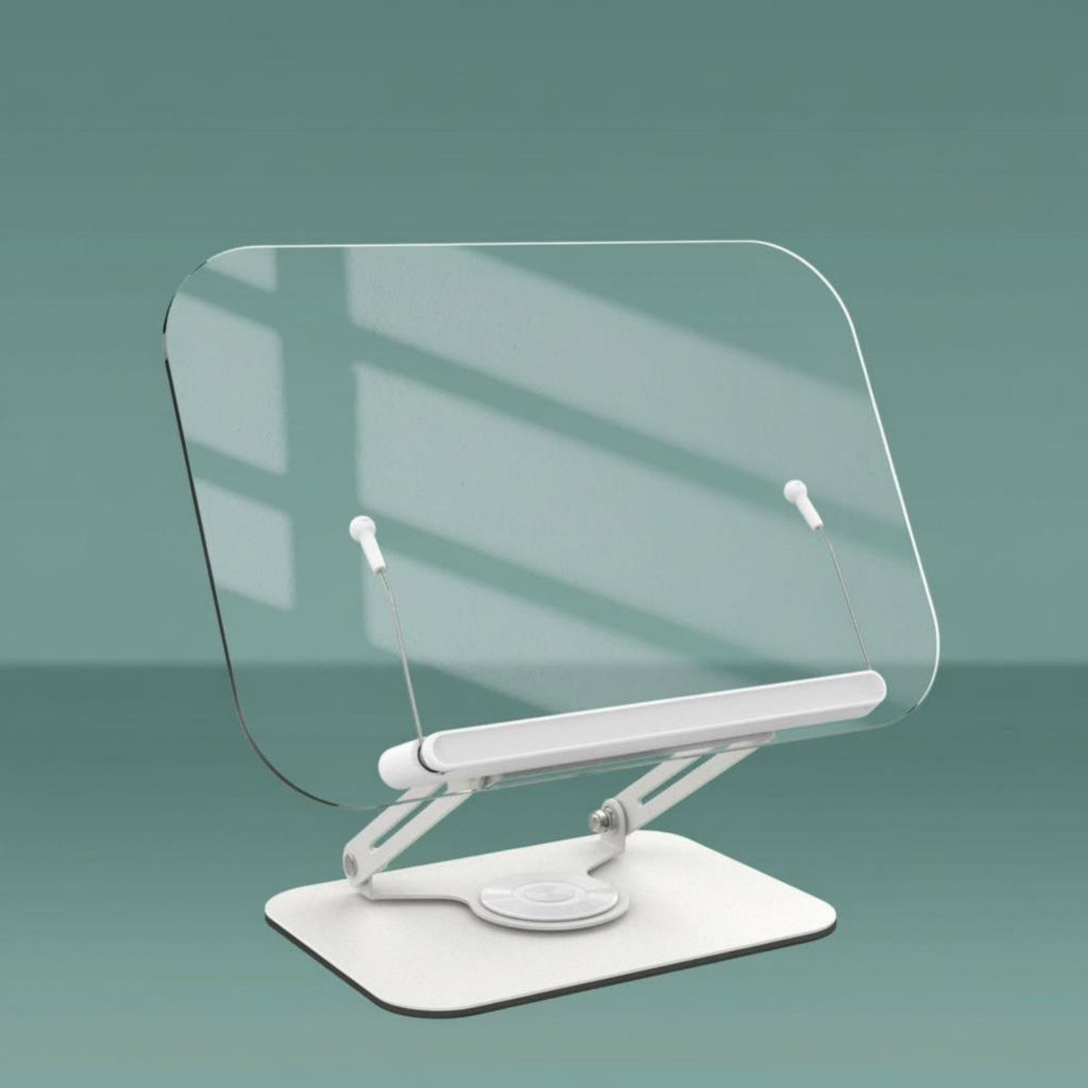 Adjustable Transparent Bookrest Hands-Unrestricted Adjustable Document Riser