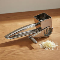 Rotary Cheese Grater Rust Resistant Hand Crank Cheese Grater Comfortable Handle