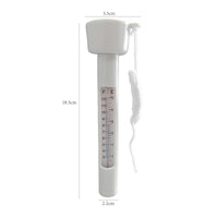 Floating Pool Thermometer Easy-to-Read Pool Thermometer with Tether for Hot Tubs