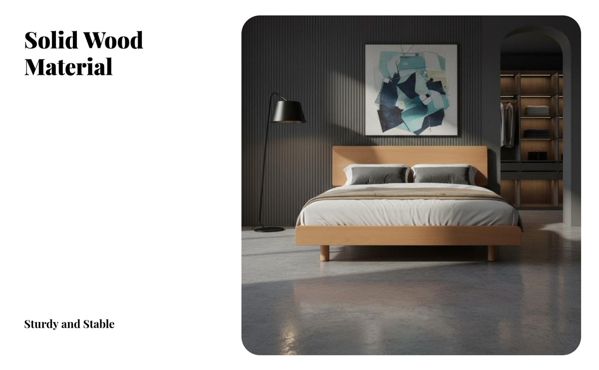 Nordic design Illuminated Floating Bed Frame No Box mattress foundation Needed Floating illuminated Bed Frame Minimalist Aesthetic Bedroom Furniture sturdyDuty Construction for partners, Homeowners, Interior Design fans, Guest Room, Apartment, Home
