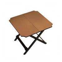 Square Fold-in-Half Utility Table Foldable Design Portable Furniture for Campers