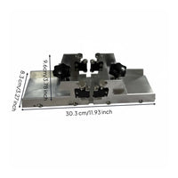 Fret Slotting Jig Adjustable Clamp Instrument Tool Metal Instrument Repair Gear for Luthiers