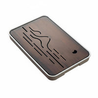 Slatted Tea Drainage Board Minimalist Design Tableware Easy to Clean for Home