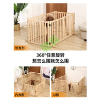 Foldable Dog Fence Gate for Indoor Small and Medium Dogs, Freely Combinable