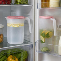 Large Capacity Plastic Cold Water Pitcher for Refrigerator, Juice, and Iced Tea - Customizable Logo