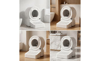 Self-Cleaning Cat Litter Box Enclosed Automatic Cat Litter Box Pet Supplies Electric Handsfree-of-Charge for Cats, Apartments