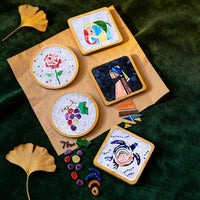 DIY Mosaic Coaster Craft Kit for Kids and Adults