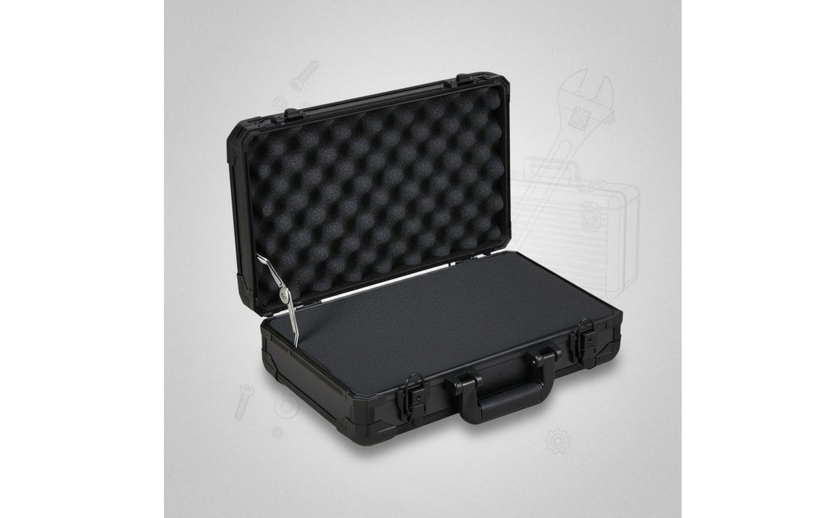 Aluminum Briefcase Reliable Locking Locking Hard Case Lockable Hard Shell Storage Case for Technicians, Professionals, Travel, Job Site
