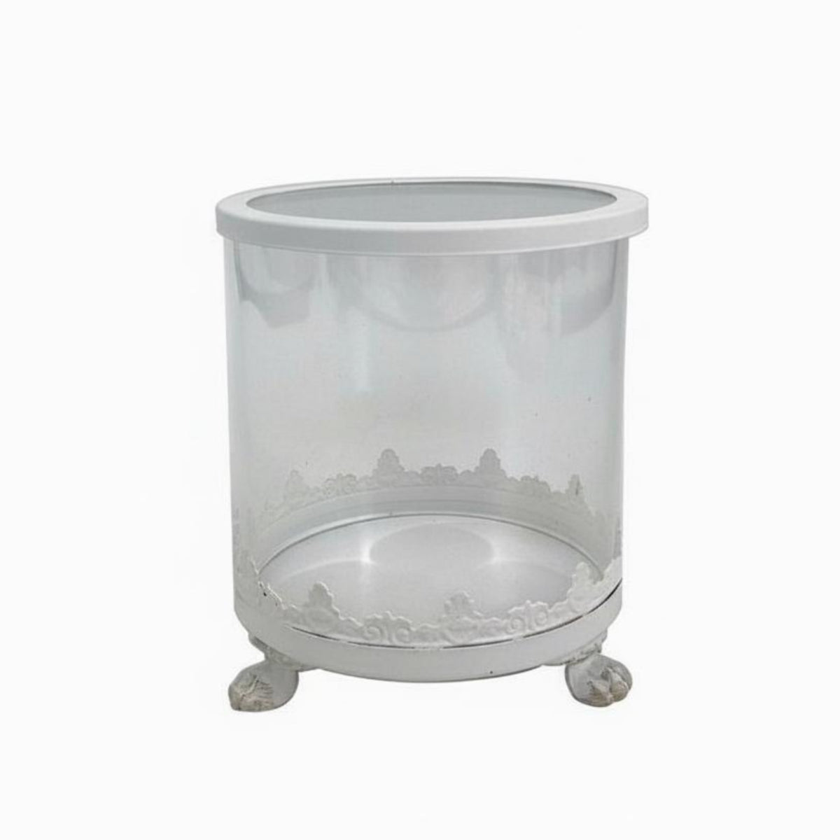 2 Pieces Glass Candle Vessel Decorative Home Decor Elegant for Vanity