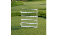 Golf Ball Display Case Wall-Mounted Golf Ball Collection Case Clear for Home Decor