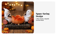 Festive Pumpkin Specter Statue