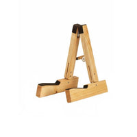 Easy to Keep Portable Wooden Guitar Stand Long-Lasting Folding Guitar Stand Stable Music Gear Universal Fit for Travel, Stage