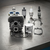 Wide Compatibility TS410 TS420 Cylinder Assembly Long-Lasting 50mm Cylinder Plunger Kit High-Quality Materials Petrol Saw Engine Parts Wear-Resistant