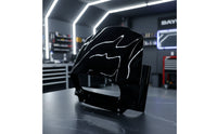 Glossy Black Front Headlight Fairing Aftermarket Headlight Fairing Cowl Custom Cowl Mask Long-Lasting for Motorcycle Riders