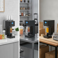 Can Sealing Machine with Container Holders Smart Can Sealing Machine with Digital Display Display Precision for Drink Shops, Tea Stores