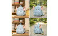 Cute Elephant Backpack Cartoon Animal Backpack Padded Bookbag Playful for Children, Toddlers, Teens, School, Day Trips, Travel
