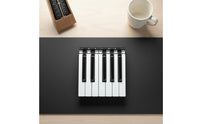Electronic Keyboard Keys Long-Lasting Black and White Key Set Wear-Resistant