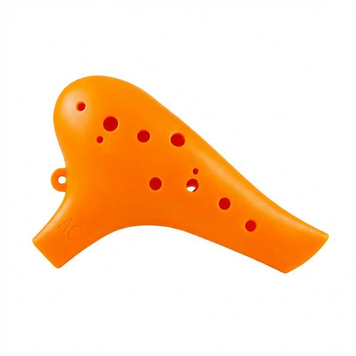 12 Hole Alto Ocarina Clear Sound, Drop Resistant Resin Musical Instrument Gift Adults, Ocarina for Learning, Music Education 