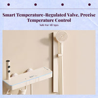 Thermostatic Copper Shower Set, Multi-Function, Easy Install