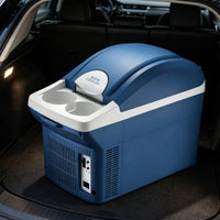 Two-wayUse Car Fridge Compact Mini Fridge Small Electric Cooler Space-Saving for Students, Office, Dorm Room