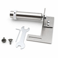 Metal Elastic Stand Bracket Polished Sewing Machine Bracket with Roller Arm Compact Elastic Guide Stand Brand New for Tailors