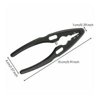 High Precision RC Shock Absorber Pliers Aluminum Alloy RC Shock Assembly Pliers Lightweight Ball End Removal Tool Ergonomic Grip