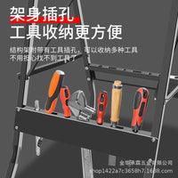 折叠木工工作台锯台多功能手工工具推台倒装锯便携台锯小型操作台