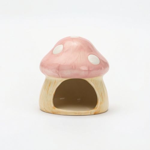 Hamster Hideout Small Fungi House Adorable for Cages, Habitats